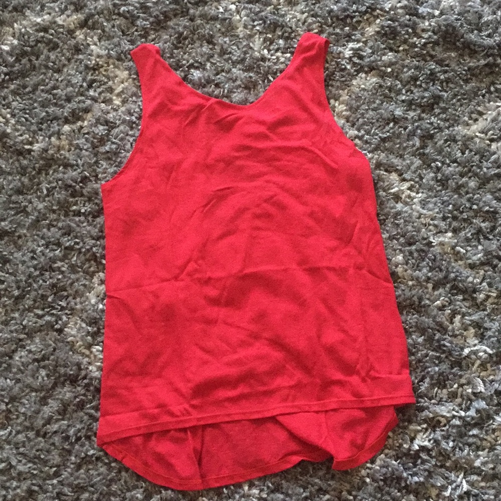 Cross cross workout tank
